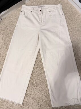 Liverpool White Wide-Leg Women’s Jeans